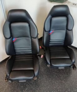 Brand New BMW E36 Vader Seats – Black Leather Sport Seats