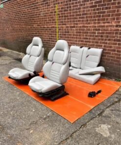 BMW E36 M3 Evo Coupe Light Dove Grey Vader Leather Seats – Heated